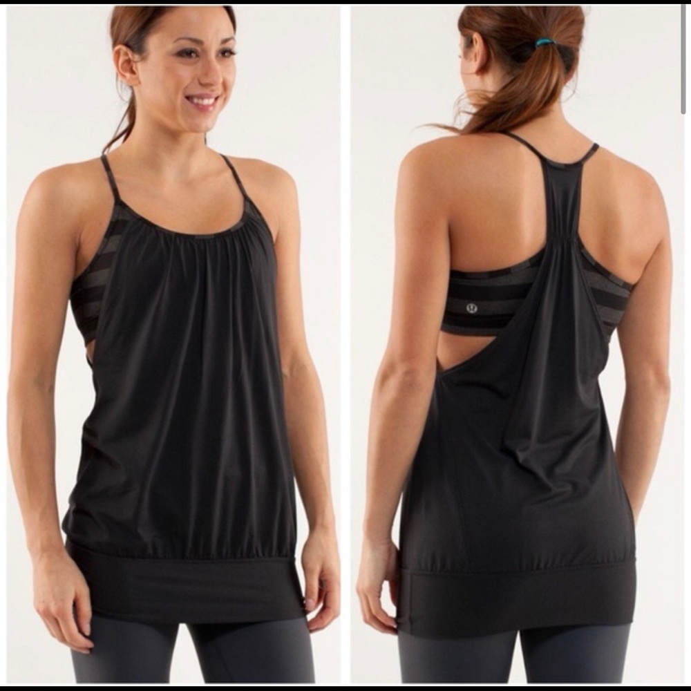 (6) LuLuLemon No Limits Tanks bundle
